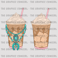 Iced Coffee 2pc Clipart Set