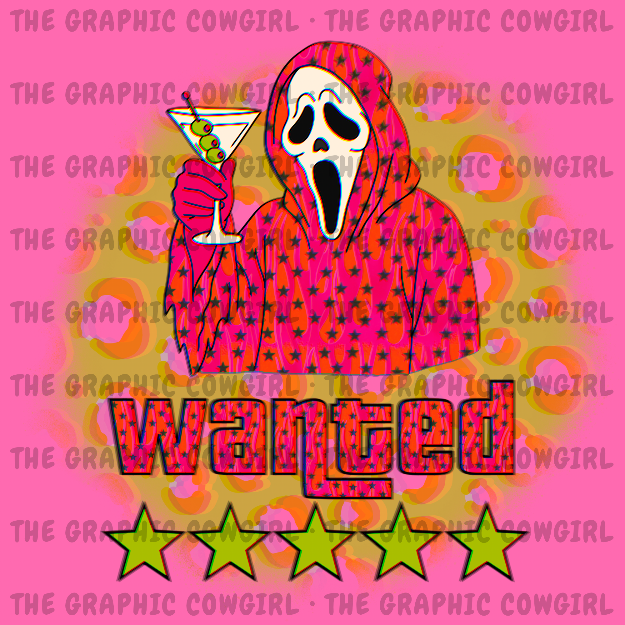 Scream Wanted PNG