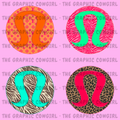 Lulu 4pc Clipart Set